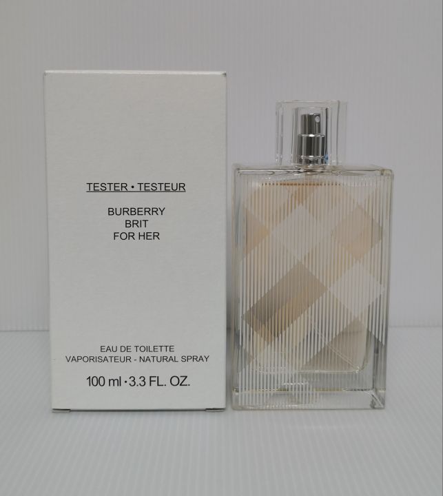 Burberry Brit Her Eau De Toilette Sp 100ml TESTER Packaging Lazada Singapore