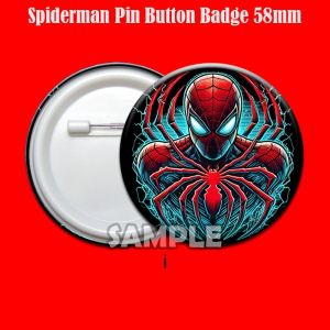 Lencana Butang Pin / Spiderman Pin Button Badge 58mm