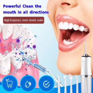 【100% Authentic】Portable Water Dental Floss Oral Irrigator Portable Water Flosser for Dental Oral Care Super Powerful Portable Water Flosser