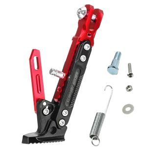 1pc Motorcyclr Side Stand 180mm & 205mm Heavy-Duty Aluminum Alloy Universal For Motorcycle Accessories
