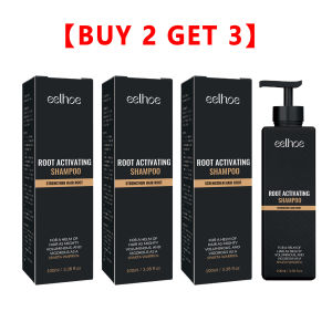 Eelhoe Root Activating Dense Hair Shampoo Prevents Thinning Strengthen Nourishing Scalp Hair Regrowth Shampoo Anti Dandruff Relieve Itching Anti Hair Loss Shampoo Deep Cleansing Follicles Strengthen Hairs Root Hair Thickening Shampoo