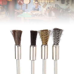 Steel Wire Wheel Brush Brass Mini Brush Rotary Tool For Drill Polishing Grinding Wheel Home Rust Cleaning Tool Accessory