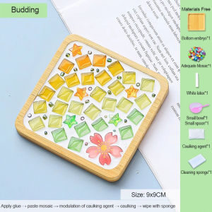 SG Ready Stock - DIY Make your own Mosaic Coaster Children Day Gift
