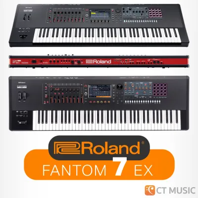 Roland FANTOM EX Synthesizer Keyboard คีย์บอร์ด ซินธิไซเซอร์ FANTOM 6 EX / 7 EX / 8 EX | FAN TOM 6EX / 7EX / 8EX