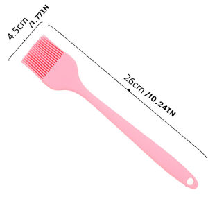 21CM Kuas Full Silikon / Kuas Silicon / Kuas Roti / Kuas Mentega / Kuas Kue / Kuas Untuk Masak / Kuas Silikon Tahan Panas/ Kuas Silicon / Koas Kue