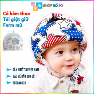 Mũ bảo vệ đầu cho bé - Mũ tập đi chủ đề Hình ngôi sao