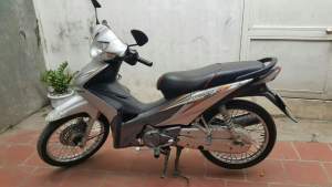 Bộ Dàn áo C110 xe WAVE S110 - RS110 màu BẠC đời 2009 đến 2010 nhựa ABS nguyên sinh - Vỏ nhựa xe Wave S110