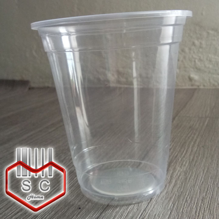 50 Pcs 22oz 16oz 12oz Clear Plastic Milk Tea Pp Cups For Milk Tea Milk Shake Iced Coffee 1826