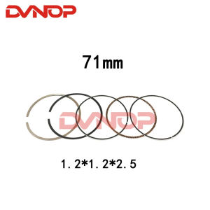 DVONP JS171fmm Piston Set 71mm With Piston Ring Pin For Jianshe ATV250 Loncin 250-F