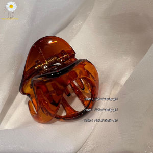 กิ๊บติดผมทรงหางม้าสำหรับผู้หญิงกิ๊บติดผมหน้าม้าแบบกิ๊บติดผมประดับศีรษะกรงเล็บปิ่นปักผมที่จับทรงหางม้าสูงที่หนีบผมปากปลาฉลามเครื่องประดับผม