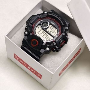 VINTLOOK นาฬิกาดิจิตอล LED แฟชั่นสายซิลิโคนผู้ชายและผู้หญิงนาฬิกาอิเล็กทรอนิกส์คู่สไตล์ย้อนยุคนาฬิกา ผู้หญิง