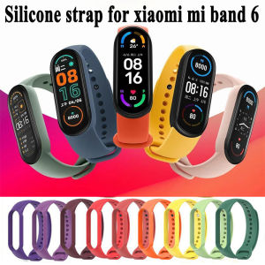 For Xiaomi Mi Smart Band 7 Strap Watchband Bracelet for mi band 6 Replacement Sport Wrist Color TPU band strap For mi band 7 6 new