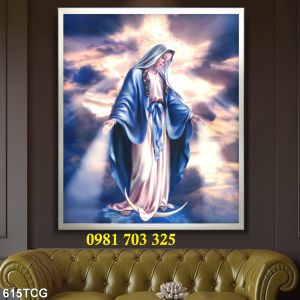Tranh gạch 3D công giáo trang trí