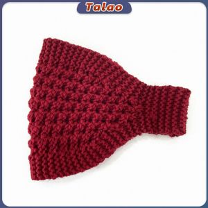 Talao Women Turban Warmer Hat Headbands Pineapple Crochet Head Wraps Scarf for Girls