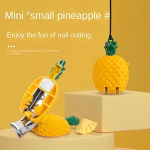 OMQAIO Travel Strawberry Fruits Animal Nail Cutting Pliers Nail Care Cute Nail Clipper Cartoon Nail Sanding Mini Nail File Manicure Tool