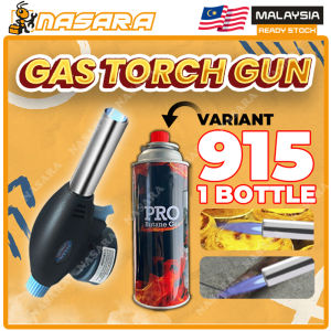 Nasara Multipurpose Gas Torch Gun Camping Butane Gas Burner Welding Flame Gun Baking Cooking Lighter / Pemetik Api / 喷火枪 煤气罐