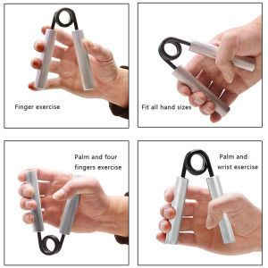 Hand Gripper 100-350lbs Metal Hand Grip Fitness Forearm Muscle Wrist Power Gym Grippers