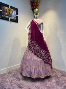 [PRE-ORDER] SEMISTITCHED LEHANGA CHOLI  {ETA:2025-12-31}