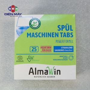 Almawin HMH.0101925 Viên Rửa Bát Hữu Cơ Hương Chanh – 25 Viên – Sạch Bóng Không Kích Ứng Bảo Vệ Máy Rửa Bát - Made in Germany - STM