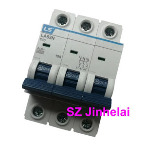 1pcs New Original LS LA63N 3P C D type Circuit Breaker 2A 6A 10A 16A 20A 25A 32A 40A 50A 63A (take the place of BKN BK63N)