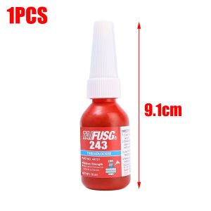 YESPERY 5Pcs 10ml 243 Screw Adhesive Anaerobic Glue Anti-loose Anti-slip Sealing Thread Locking Agent Anti-slip Caulk Sealers