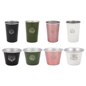 Cao cấp 304 ca nước bằng thép không gỉ dùng khi đi cắm trại ngoài trời drinkware cho đi bộ đường dài Backpacking độ bền gỉ chống cốc