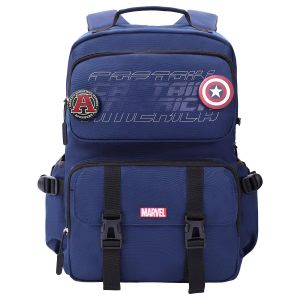 (SG Seller) Disney School Bag Student Bag Kids Boys School Backpack Iron Man Spider Man Captain America Primary Student Bag Shoulder Bag BA5944