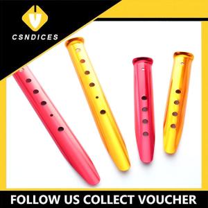 [Csndices] 23 31cm Aluminum U-Shaped Tent Nail Tent Stakes Snow Peg Sand Peg For Outdoor
