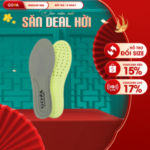 Lót giày thể thao lót giày chạy bộ chính hãng Goya Neo xám xanh