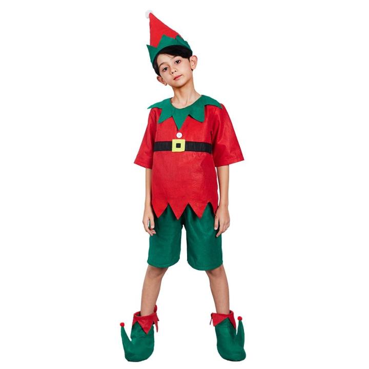 EraSpooky Weihnachtself-Kostüm Für Damen – Komplett Mit Hut, Overall Und Gürtel, In Größen M & L