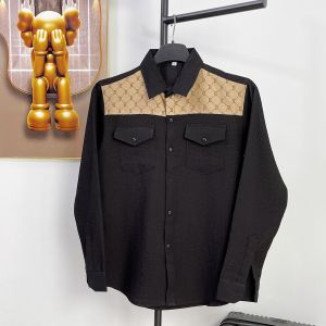 Áo sơ mi nam dài tay phối loang in họa tiết chữ sang trọng chất vải đũi cao cấp chống nhăn xù mẫu mới giá rẻ 3 màu