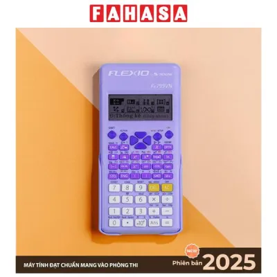 Máy Tính Khoa Học Flexio - Thiên Long Fx799VN - Phiên Bản 2025 - Màu Tím