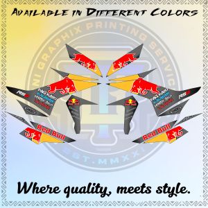 Rusi Flash 150 Bullred Racing Concept Decals
