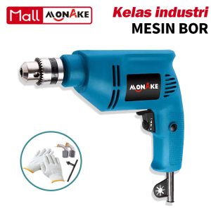 MONAKE Mesin Bor Listrik Impact Drill Electric Drill 10mm MK10 Bolak Balik
