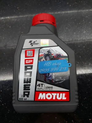 NHỚT MOTUL GP POWER 4T 10W40 XE SỐ 1 LÍT VÀ 800ML MA2