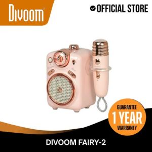 Divoom Fairy 2 Speaker with Microphone Pink