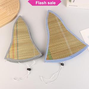 SHENHAO2🎀 Trung Quốc Tre Mây Mũ Retro Handmade Dệt Rơm Hat Du Lịch Mưa Đạo Cụ Khiêu Vũ Hình Nón Câu Cá Che Nắng Ngư Dân Hat