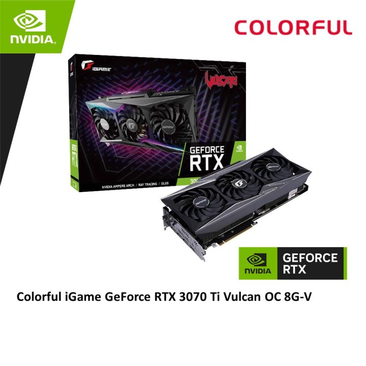 Colorful iGame GeForce RTX 3070 Ti Vulcan OC-V Graphic Card
