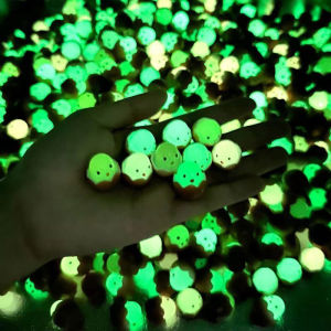 [Habilulu] 20Pcs Easter Eggshell Chick Micro Landscape Decorations Glowing Easter Eggs Ornament Kids Novelty Toys Easter Decor DIY Gifts