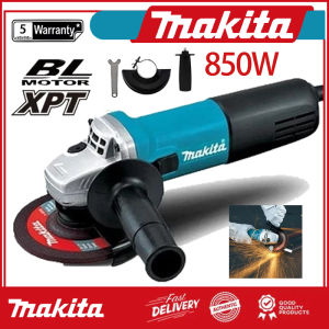 Makita【Ship within 6 hours】 Electric Angle Grinder Wireless Grinder Handheld Cutter for Cutting Polishing Ceramic Tile Wood Stone