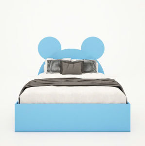 FREESHIP HCM - Giường Gỗ Ngăn Kéo Giường Ngủ Tai Gấu Cho Bé Tatana MDF050 - thiết kế theo yêu cầu