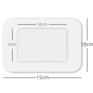 10Pcs Self-Adhesive Non-woven Wound Dressings Emergency First Aid Stickers Patch / Breathable Self-Adhesive Wound Dressing Patch