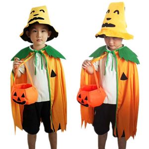 [COD]ชุดแฟนซีสำหรับเด็ก ชุดฮาโลวีนเด็ก halloween costumes kids ฟักทองฮาโลวีน halloween pumpkin มีเอกลักษณ์ ชุดแฟนซี หมวก เด็ก งานสังสรรค์ เครื่องแต่งกาย เครื่องประดับแฟชั่น กระเป๋าฟักทอง เสื้อคลุมฮาโลวีน ตกแต่งฮาโลวีน ฮาโลวีน