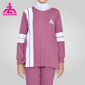 Setelan Baju Olahraga Wanita Azdari AZR 01 - Oneset Sport Senam Gowes Lari Terbaru
