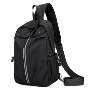 Tas Selempang Pria/Wanita Harian Trendy New York Style Bahan Tahan Air Tas Dada