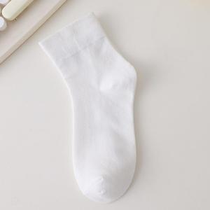 WDS Kaos Kaki Panjang Motif Import Murah Motif Polos Pria Wanita Diatas Mata Kaki Kaos Kaki Panjang Office Sport Fashion Olahraga KK-07