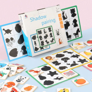 Mainan Puzzle Mencocokkan Bayangan Shadow Pairing