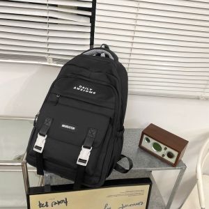 พร้อมส่ง ความจุขนาดใหญ่เวอร์ชั่นเกาหลีของกระเป๋าเป้สะพายหลัง วิทยาเขตนักเรียน เยาวชนโรงเรียนมัธยมกระเป๋าเป้ส จุของได้เยอะ