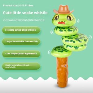 Đồ chơi còi rắn dễ thương deukio cho trẻ em tương tác vui nhộn xoắn và trò chơi cân bằng