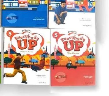 Sách Everybody Up Starter 1 2 3 4 5: Class Book And Workbook